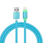 Lightning LED cable - Blue